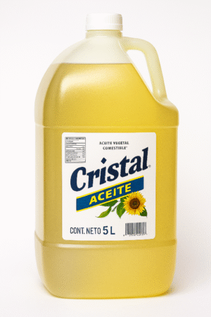 Aceite Comestible Cristal de 5 Lts