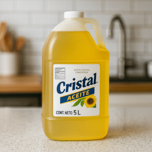 Aceite Comestible Cristal de 5 Lts