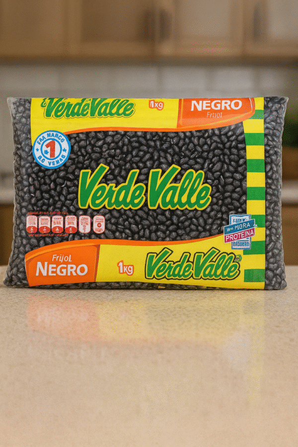 Frijol Negro Verde Valle de 1kg