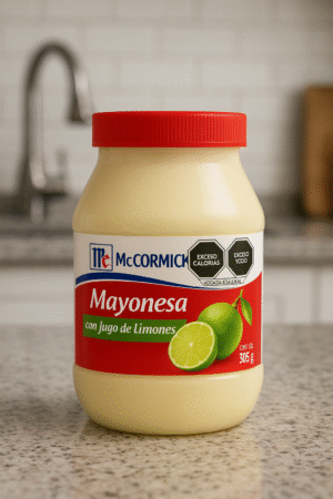 Frasco de Mayonesa MacCormick de 228gr, 390gr y 1.400kg