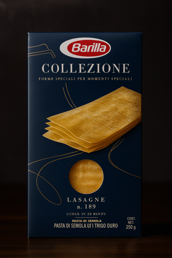 Pasta de Lasagna Barilla de 250gr y 500gr