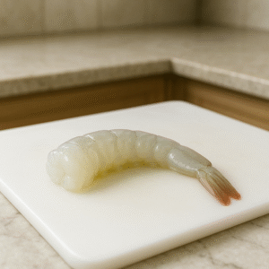 Camaron Cristal Entero, s/cabeza, s/cascara, limpio