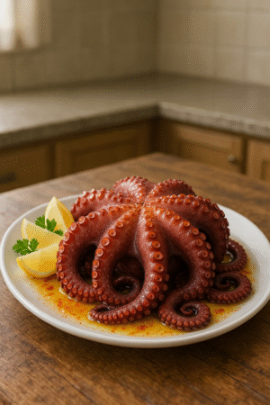 Pulpo Entero Cocido