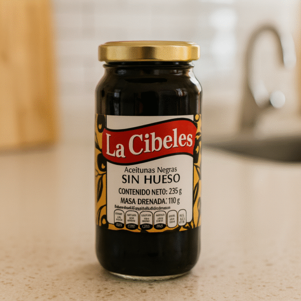 Aceitunas Negras s/hueso LA CIBELES de 235gr