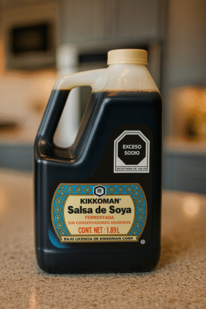 Salsa de Soya KIKKOMAN de 296ml y 1.890Lts