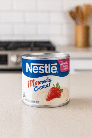 Leche Pasteurizada MEDIA CREMA Nestle de 225gr