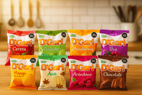 Gelatinas Varios Sabores