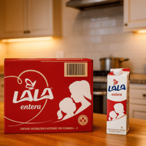 Leche Entera LALA Caja c/12 pz de 1L