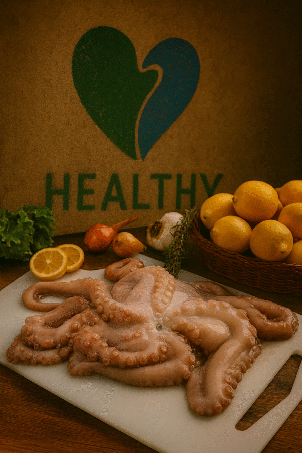 Pulpo Crudo Congelado de Origen