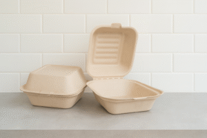Contenedor Bio Hamburguesero 4x4 Paquete de 50 Pz