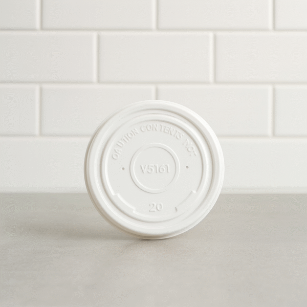 Tapa para Contenedor Tazon sopero para 1/2 lt Paq 50 Pz