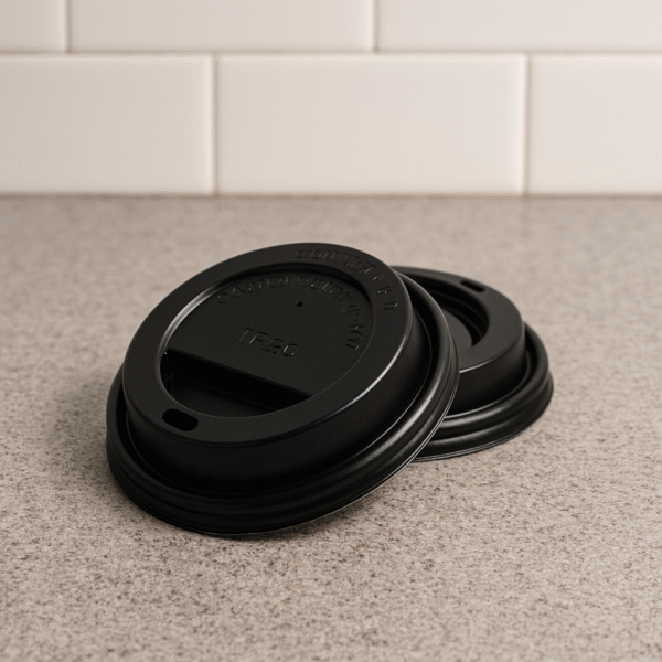 Tapa para Vaso de Carton Bio para café Paq 50 Pz