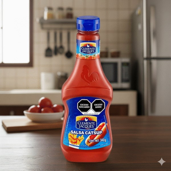 Catsup CLEMENTE JACQUES de 340gr, 680gr y 970gr