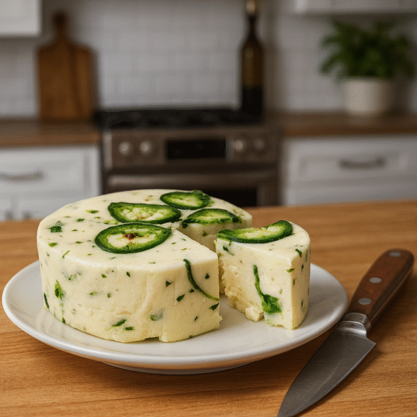 Queso Panela Artesanal Baby de 500 g con Jalapeño