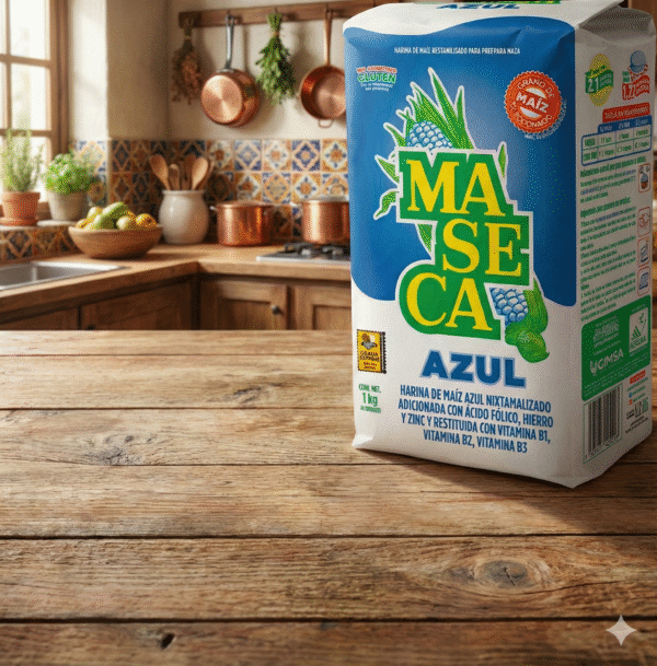 Harina de Maíz Azul Maseca de 1 kg