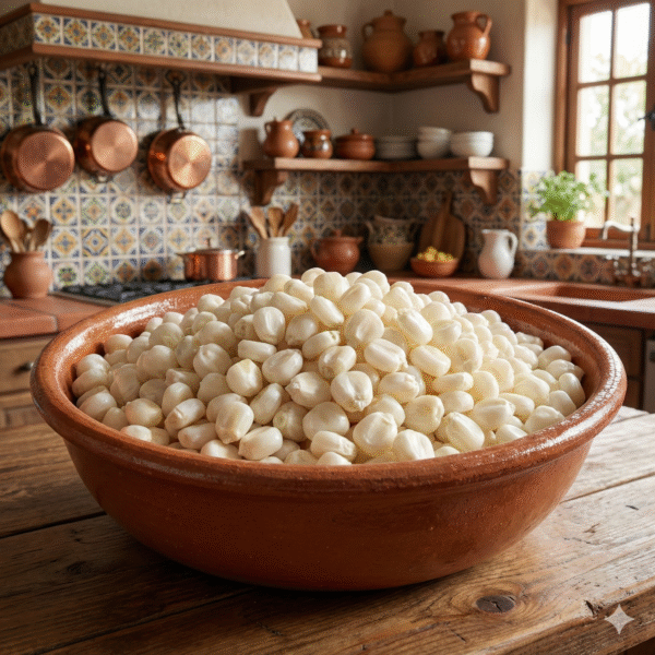 Maíz Pozolero Pre-cocido de 500gr y 1kg