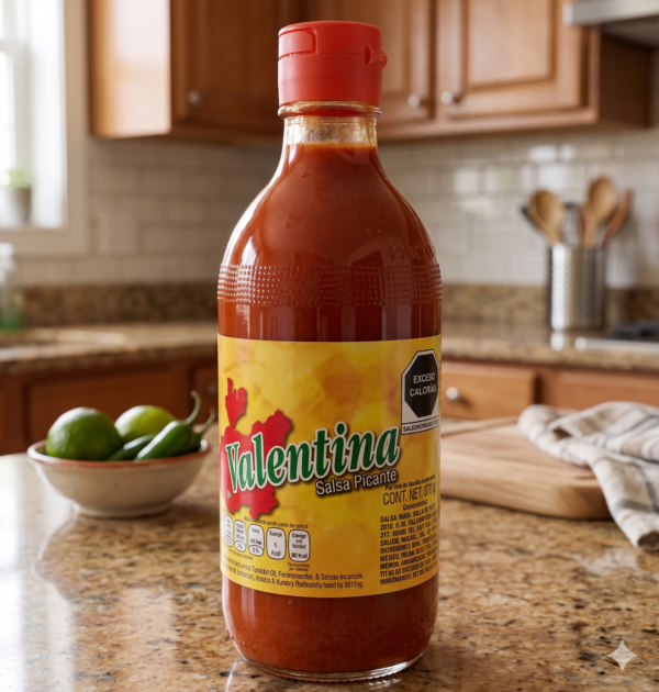 Salsa Picante Valentina Amarilla de 370 ml